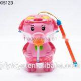 Festival Plastic Cartoon Pig Lantern Toy for Kids