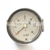Very High Quality Low Pressure Gauge Used Widely Tiny Pressure Gauge