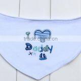 Baby Bib Cotton Jersey Soft Bib Made in China Cotton Toddle Scarf Baby Jersey Adjustable Bib Middle Color thumbnail-6