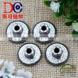 17 MM Single Pin Colored Button With Shirts Button Engraved Logo thumbnail-6