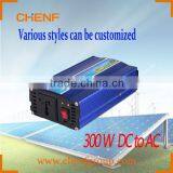 CHENF 300w DC/AC Frequency Single and Triple Output Type Pure Sine Wave Low Voltage Inverter