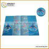 Newest Custom Cute Fashion pp Plastic Book Cover Design Coloring Book for School Kids With Luxury Car Printing