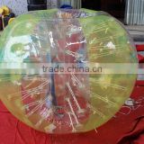 human inflatable body bumper ball, inflatable buddy bumper bubble ball for adults
