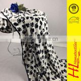 HLHT low MOQ exquisite comfortable best 100% polyester blanket