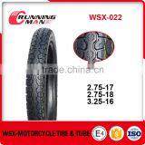 WSX-022 Motorcycle Tyres 2.75-17 Factory in China