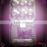 Accept Custom Order cheap price clamshell plastic blister egg container for sale