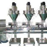 Three Head Auger Type Powder Filling Machine