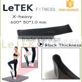 Best Resistance Bands - 4 Loop Fitness Bands Set - Exercise Resistance Loop Bands - Exercise Bands For Legs And Arms - Physical Quality Choice thumbnail-3