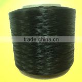polyester 10d textured yarn solution dyed black fdy polyester dope dyed yarn