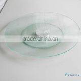Rotating Tempered Glass Lazy Susan Cake Plate