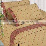 Printed or Solid Color Cotton or Poly Cotton or Microfiber Bedding Sets thumbnail-3