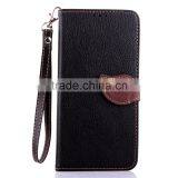 Original Leaf Buckle PU Leather Flip Wallet Stand Cover Case for Motorola Moto G3 With Lanyard thumbnail-6