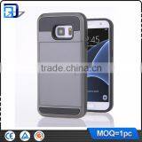 TPU PC Card Slide Holder Phone Case for Samsung Galaxy S7 Case thumbnail-4