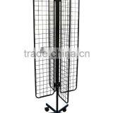 4 Sided Swivel Hook Metal Display Rack Stand HSX-258