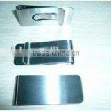 Titanium Tie Clip for Men.titanium Stickpin,necktie Clip,titanium Money Clip Card Holder thumbnail-1