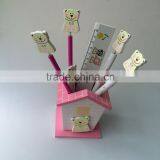 Custom High Quality Cute Funny Kids Stationery Set for Students thumbnail-1