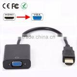 For PC DVD HDTV LCD 1080P HDMI To VGA Converter thumbnail-1