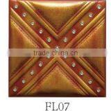 2015 Latest Beautiful 3D Leather Wall Covering Size 40cm *40cm From Haining thumbnail-2
