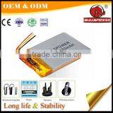 UN38.3 Approved 3.7v 2100mah Battery Rechargeable 3.7V Li-Polymer Battery thumbnail-2
