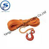4x4 Winch Rope,12 Strand UHMWPE Towing Rope,sythetic Rope for Winch, UHMWPE Fiber for 12000lbs Winch thumbnail-3