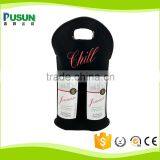 Wholesale Neoprene Two Bottle Wine Cooler Bag thumbnail-6