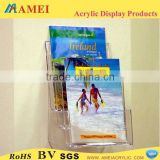 2015 Novel Style 5-tier Clear Acrylic Flyer Holder,Brochure Holder Manufacturing
