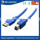 Wholesale Electronic Cable 3ft 6ft USB 3.0 SuperSpeed Printer Cable Type a to b M/m Male to Male 5 Gbps Data Usb Cable