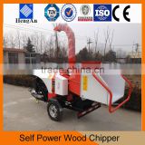Cheap Self Power Wood Chipper With CE