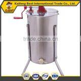 Hot Sale 2 Frames Stainless Steel Manual Honey Extractor