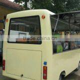 Outdoor Four Wheels Mobile Coffee Carts for Sale thumbnail-2