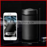 New Design 304 Double Layers Stainless Steel Dermatoglyph Lid Rubber Paint Body Office Gift Vacuum Thermal Insulation Cups thumbnail-4