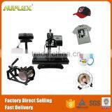 Lowest Cost Digital Sublimation Heat Tranfer 5 in 1 Machine for T-shirt thumbnail-1