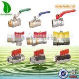Best Quality 3 Inch Brass Variant Connecting Ball Valve thumbnail-3