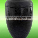 DECORATIVE JET BLACK MARBLE URNS thumbnail-3