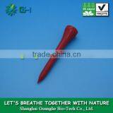 Diodegradable and Compostable PLA(polylactic Acid)plastic Golf Tee, Environment-friendly thumbnail-1