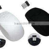 JH-038 Waterproof Wireless Optical Mouse 2.4 GHz Wireless Silicone Mouse thumbnail-1