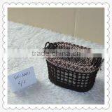 Newest Design Square Antique Handmade Natural Material Willow Basket thumbnail-2