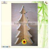 Laser Engraving Cutting Wooden Craft Snow Tree Santa Sled thumbnail-4