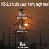 MEGATRO 110kV 1E5 SJ3 Double Circuit Heavy Angle Tension Tower thumbnail-2