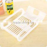 Plastic 4-pack Beer Bottle Holder for Refrigerator BPA-Free Bottle & Jar Rack thumbnail-3