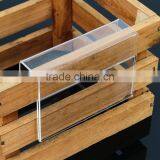 Manufacturer Custom OEM Handmade Acrylic Shelf Talkers