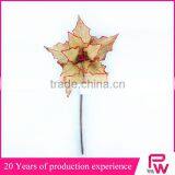 2016 New Gadgets Bulk Burlap Artificial Flowers for Christmas Market thumbnail-2