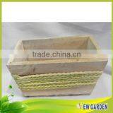 Products You Can Import From China Eco-friendly Wood Memorial Flower Pots thumbnail-4