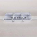 Fashion Design Holiday Seabeach Print Plastic Dip, Round Party Divided Plastic Plates thumbnail-4