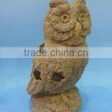 Latest Item Stonelike Owl Design Polyresin Home Decoration thumbnail-1