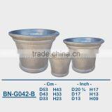 GLAZED CERAMIC OUTDOOR POT BN-G042 thumbnail-2