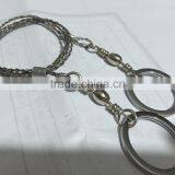 Outdoor Survival Stainless Steel Flexible Wire Saw,Pocket Chain Saw For Camping Hunting thumbnail-3