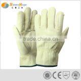 10"cowhide Leather Elastic Driver Gloves thumbnail-1