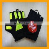 Half Finger Sun Protection Traffic Safety Police Gloves thumbnail-1