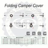 Waterproof 3 Layers Nonwoven Fabric Folding Camper Trailer RV Cover thumbnail-2